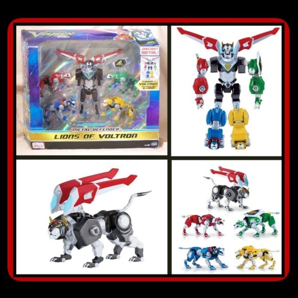 VOLTRON LEGENDARY METAL DEFENDER SET-New-Diecast-Dreamworks-2017-SDCC-FAST SHIP - Picture 13 of 13